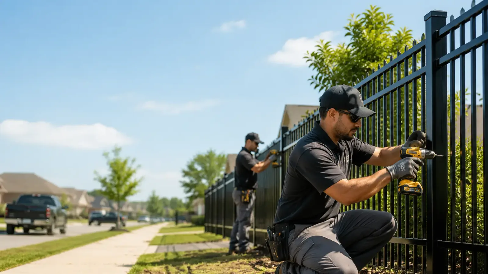 Metal Fence Installation in Oxford, AL